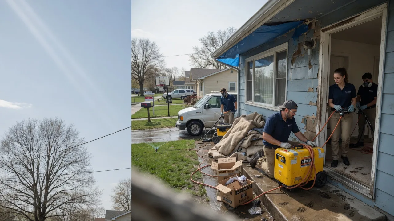 Basement Flood Cleanup in Boggstown, IN near me